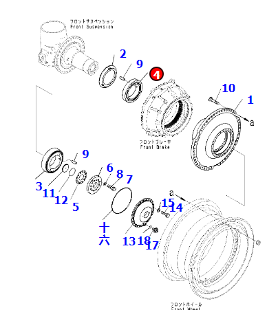 自卸车HD1500-8轴承562-27-51920