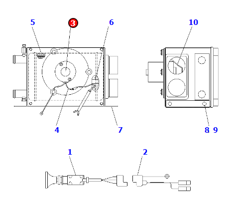 全新供应 进口推土机D85C-21加热箱马达195-911-4660