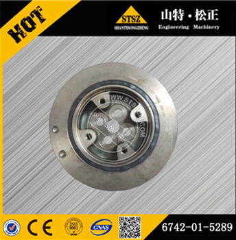 进口挖掘机PC300-7机油冷却器盖6743-61-2111 原厂机油散热器