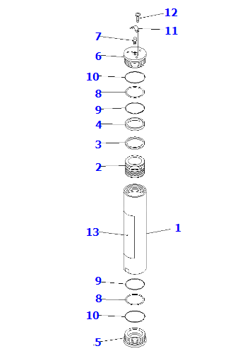 自卸矿用车HD785-7 储能器721-32-10410