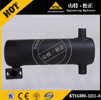 进口矿山挖机PC1250-7消音器6240-11-5800,进口挖掘机配件