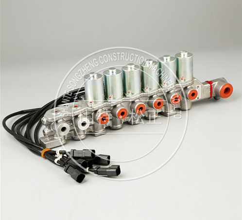 原厂全新 进口挖机PC650-8电磁阀组209-60-77240