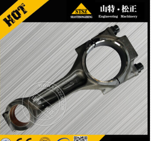 供应进口原厂6D140发动机连杆配件6261-31-3100山特松正进口配件供应商