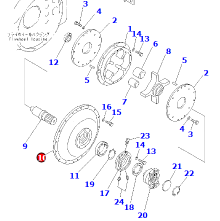 COVER 561-01-62111 适用矿卡车 HD785