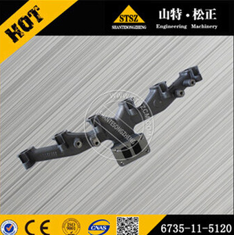 D68ESS-12进口推土机 排气歧管6742-10-3360 原厂配件