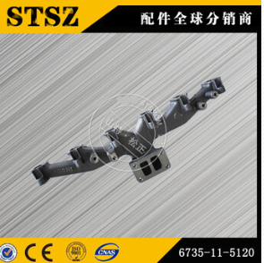 HD785-7排气歧管 6215-11-5182 适用发动机SAA12V140E-3