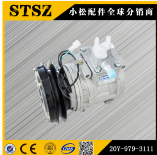进口挖掘机PC450-8空调总成 20Y-810-1260 原装进口空调压缩机
