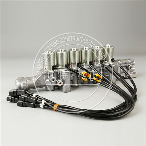 供应 进口挖机PC600-7电磁阀组209-60-77240 进口电磁阀组