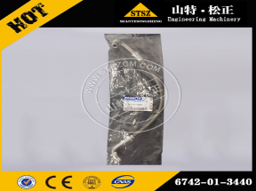 进口挖掘机PC300-7增压器进油管6742-01-3440、进口配件厂家供货