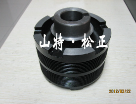 进口PC200-8MO皮带轮6732-61-3740、进口挖掘机皮带轮