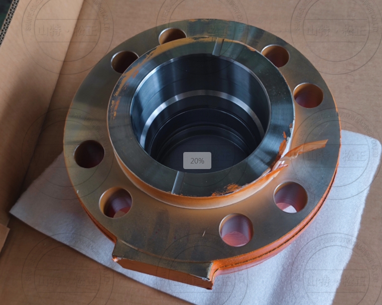 Hitachi 日立 ZX470LC斗杆缸盖972302 HEAD;Cylinder_Головка гидроцилиндра