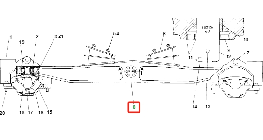 3P-2674 3P2674 BAR ASSY Suitable For Caterpillar D8 Series
