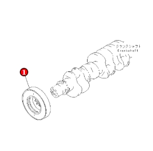 6162-35-8201 DAMPER Suitable For  ENGINE S6D170E,SA6D170E,SAA6D170E