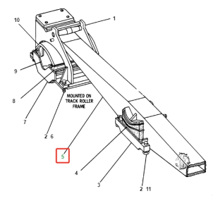 8P-1865 BAR ASSY Suitable For Caterpillar D7 Series